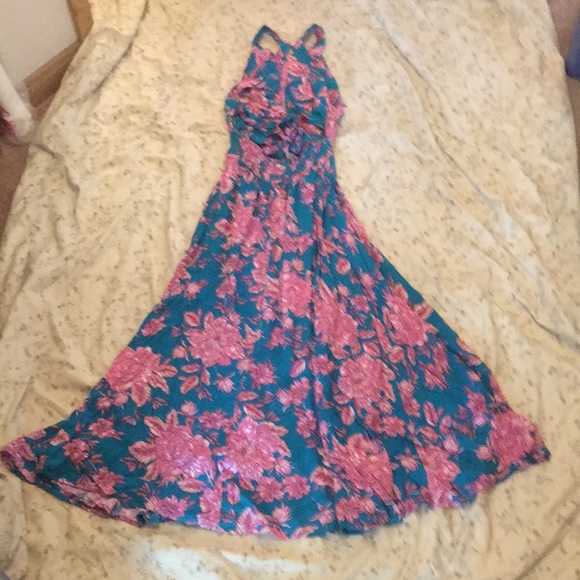 ✨Gorgeous✨ Floral Anthropologie Abel The Label Rumi Maxi Dress - Picture 2 of 13